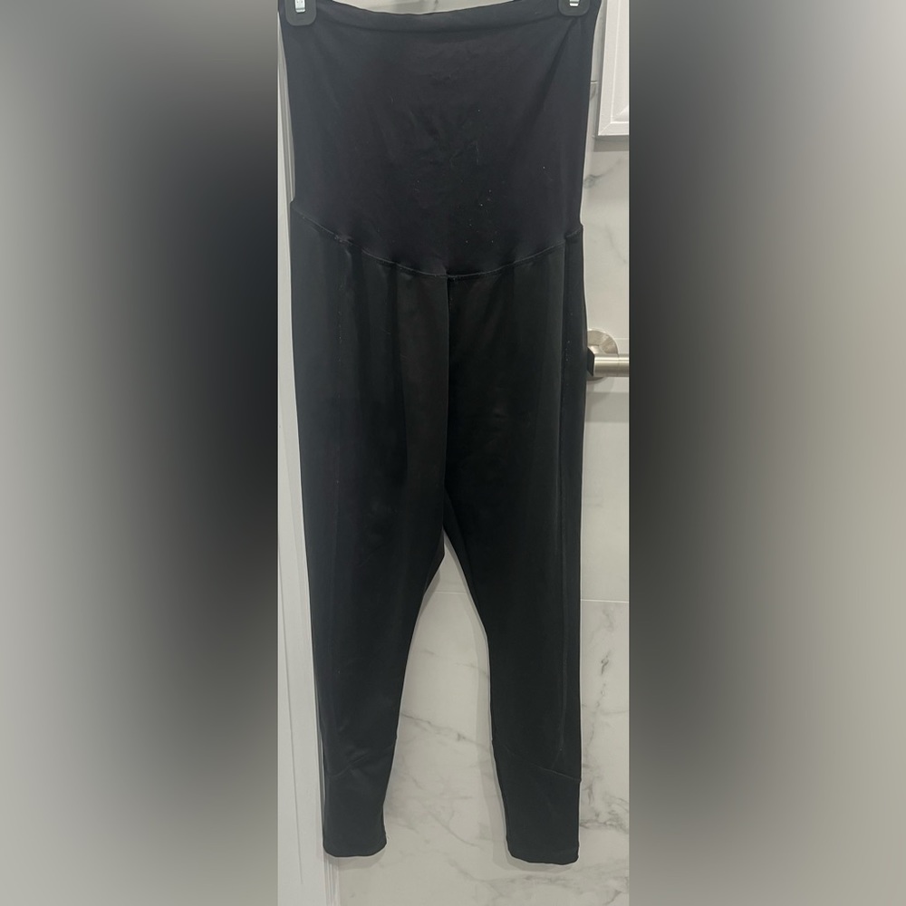 Motherhood Maternity Black Leggings (M)